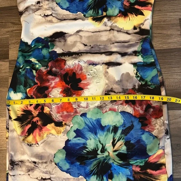 PHILOSOPHY Republic FloralSleeveless Jersey Dress Size Large - Picture 6 of 9